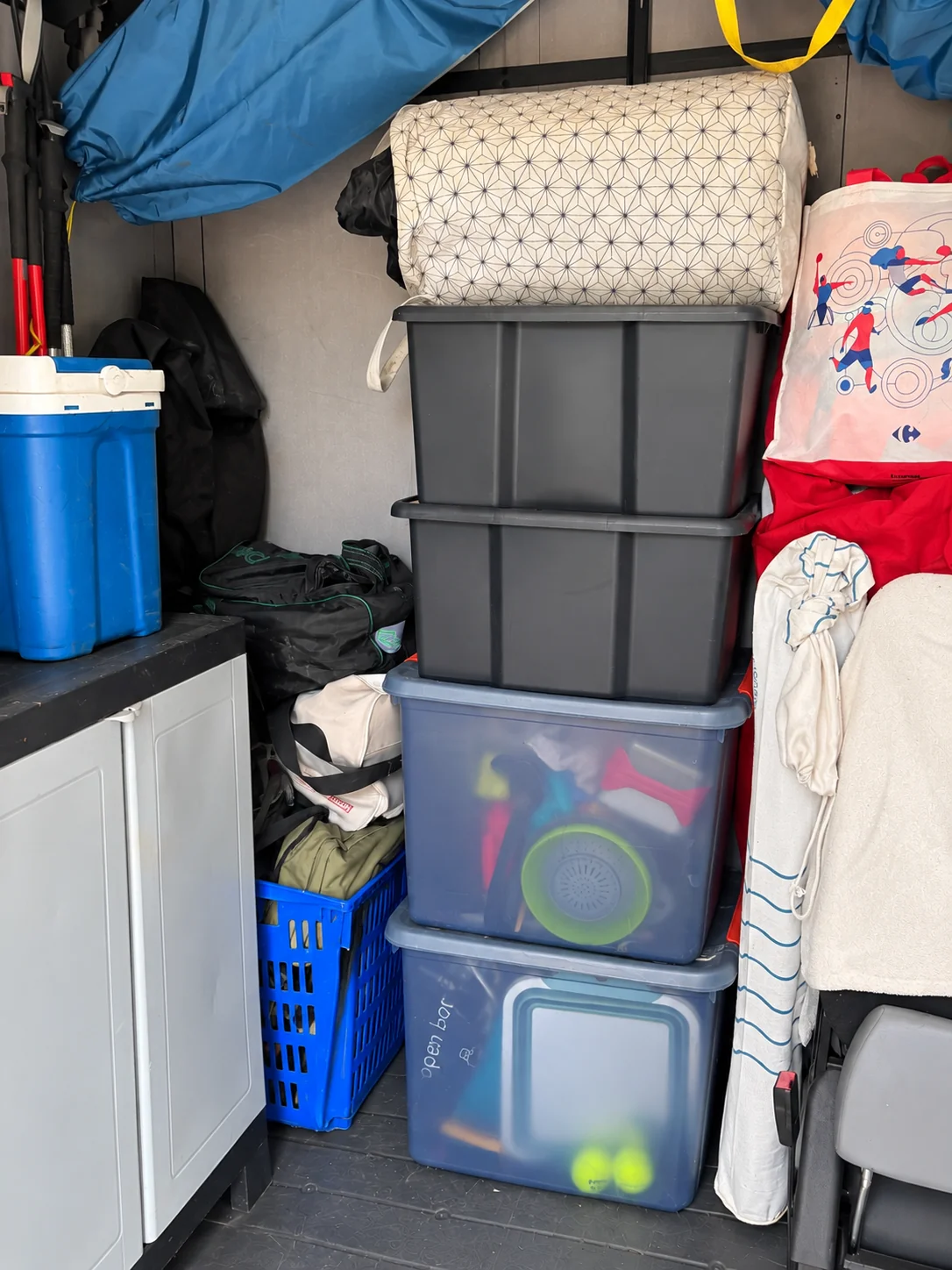 A Box room & storage areas space by winter way.